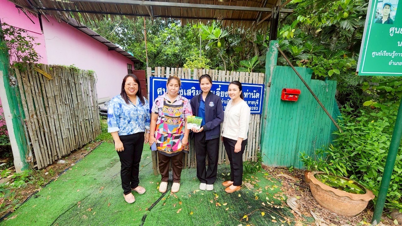 กิจกรรมการดำเนินการขยายผลการน้อมนำหลักปรัชญาของเศรษฐกิจพอเพียง สู่ครัวเรือนโดยรอบศูนย์เรียนรู้การพัฒนาคุณภาพชีวิต ตามหลักทฤษฎีใหม่ ประยุกต์สู่ “โคก หนอง นา