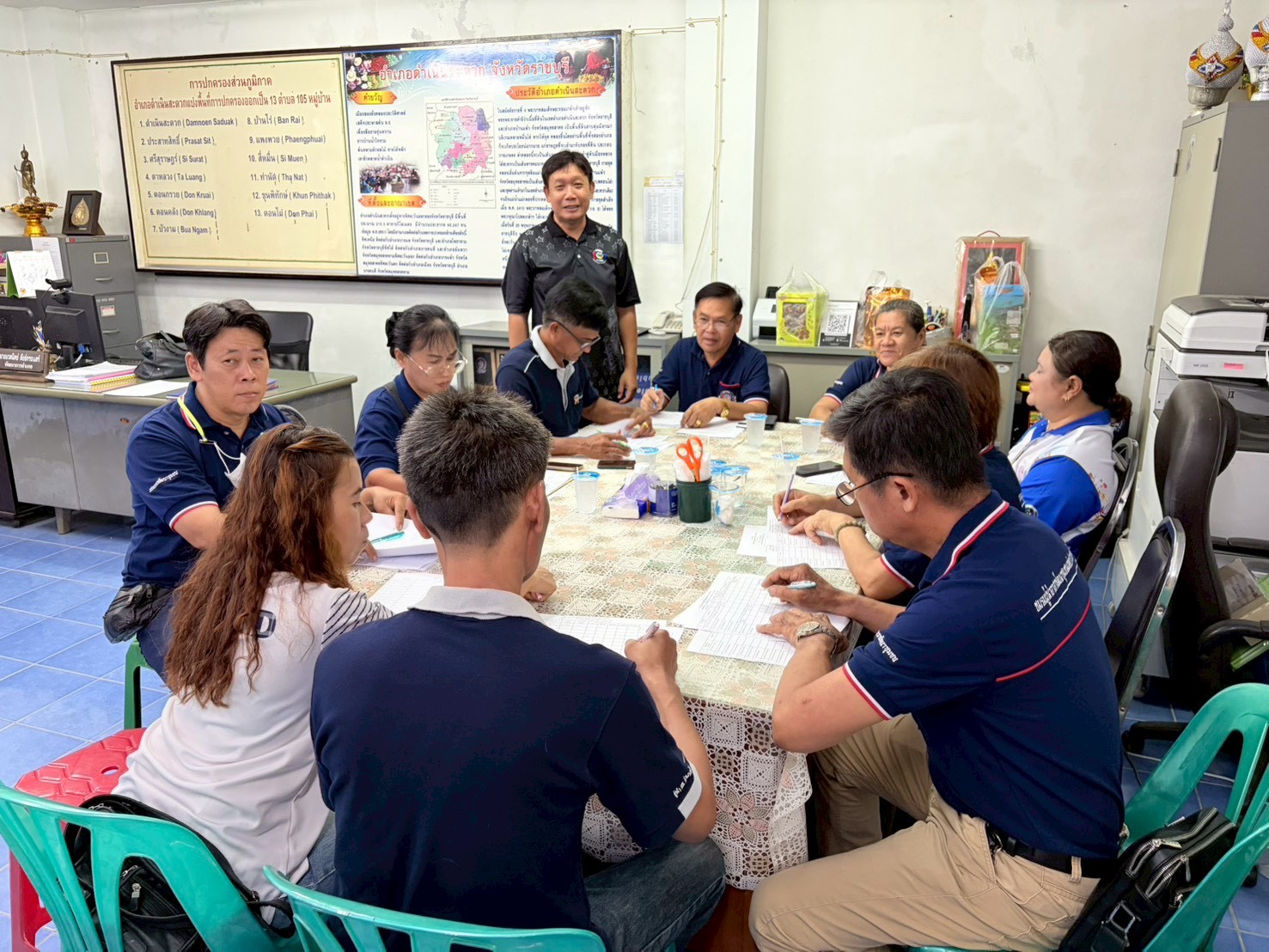 📣 สพอ.ดำเนินสะดวก : ประชุมผู้นำอาสาพัฒนาชุมชน (ผู้นำ อช.) ประจำปี 2569 ไตรมาสที่ 3